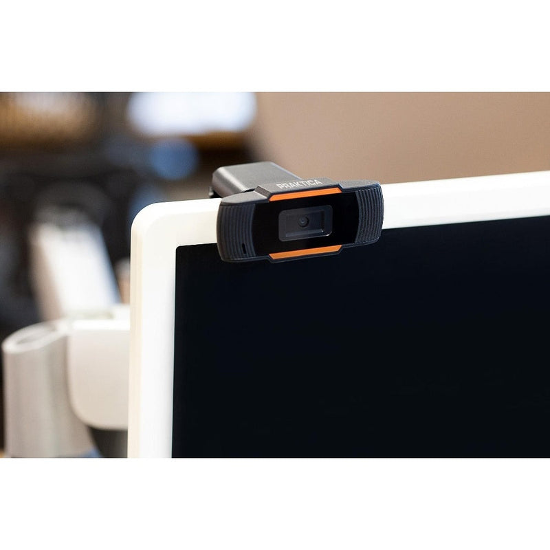 PRAKTICA Webcam HD USB-A with Built in Noise Reduction Microphone