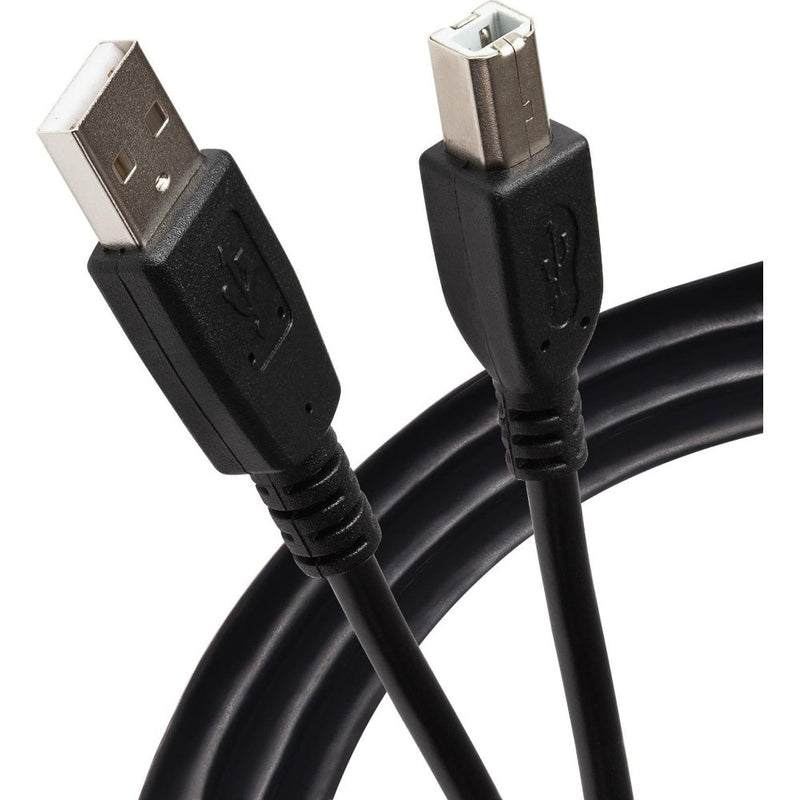 Maplin USB-A to USB-B Cable - Black - 0.75m