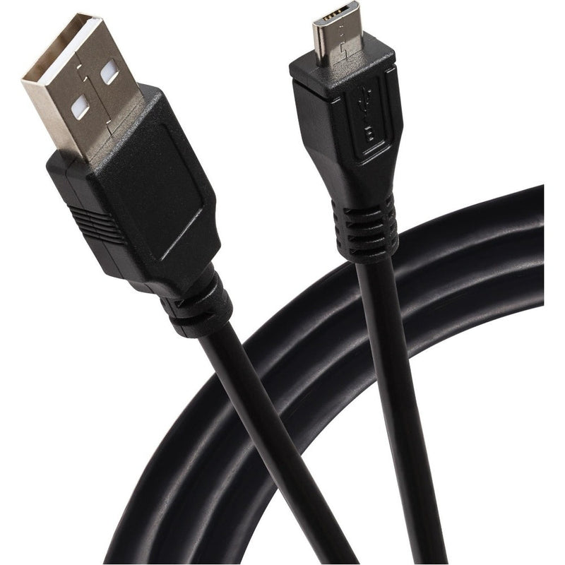 Maplin USB-A to Micro USB-B Male Cable - Black - 3m