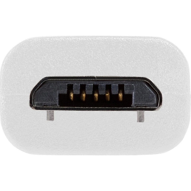 Maplin USB-A to Micro USB-B Cable - White - 0.75m