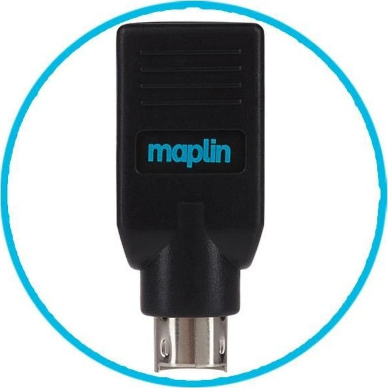 Maplin USB-A Female to PS2 Adapter Converter