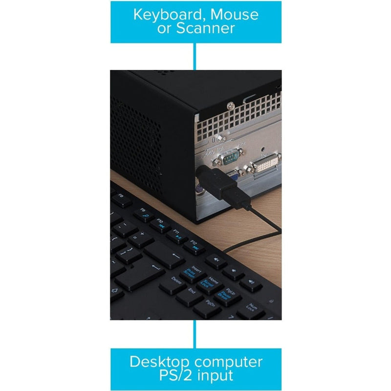 Maplin USB-A Female to PS2 Adapter Converter