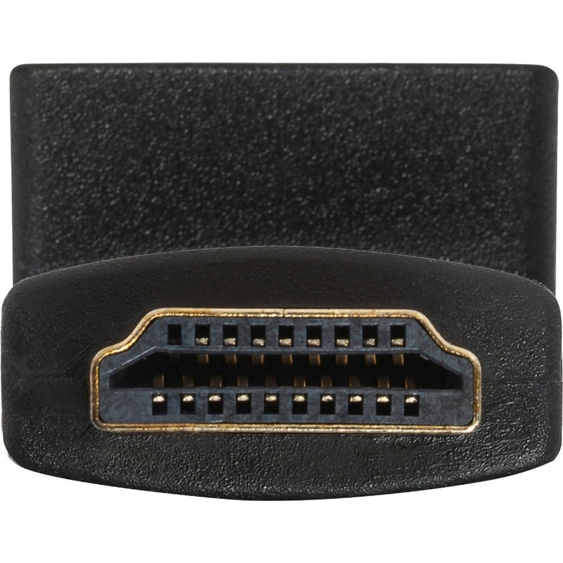 Maplin 90 Degree Fixed Angle HDMI Male to HDMI Female Adapter - Black