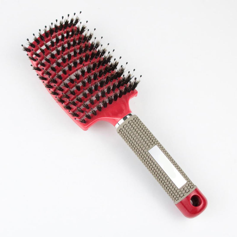 Detangling hair brush