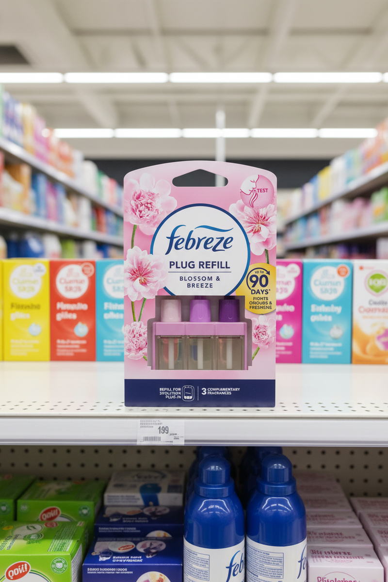 7 x Febreze 3volution Plug In Refill Blossom Breeze - 20ML