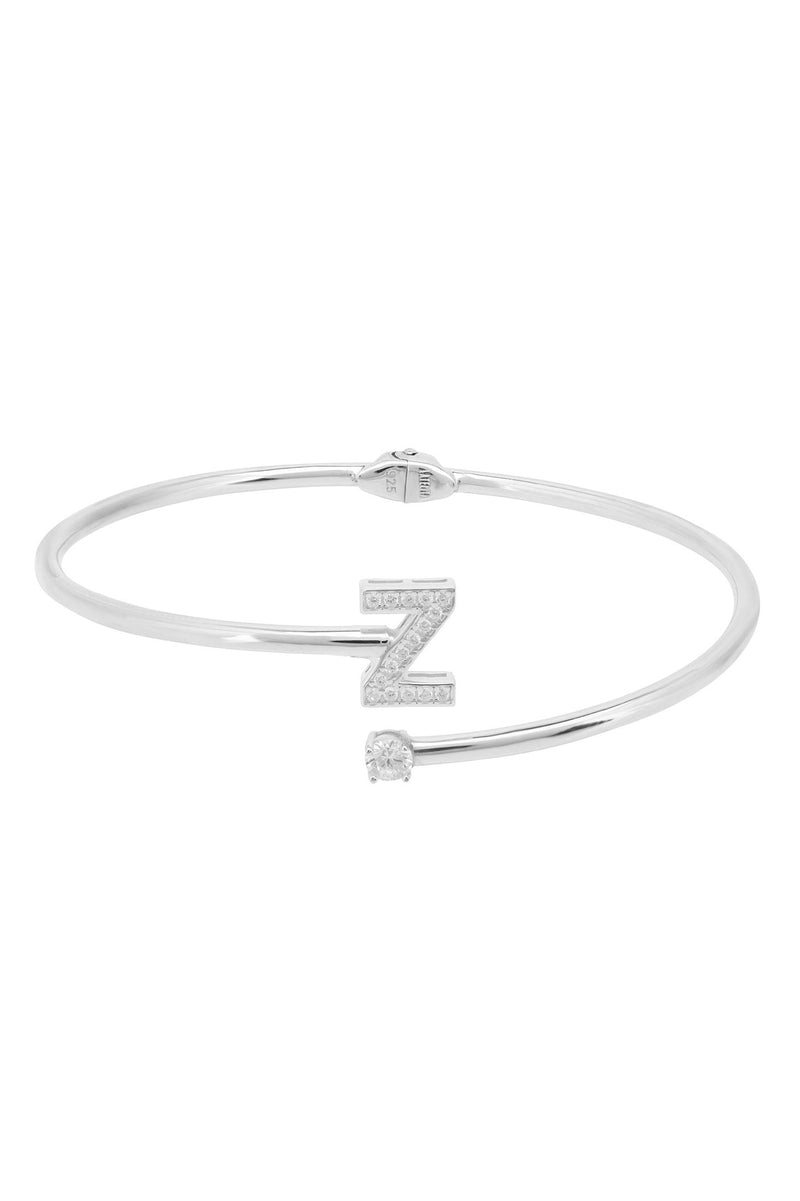Initial Bangle Silver Z