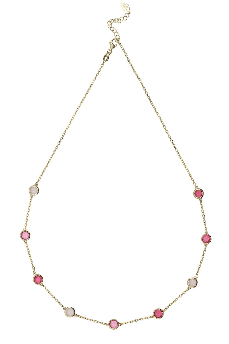 Sardinia Necklace Gold The Pinks
