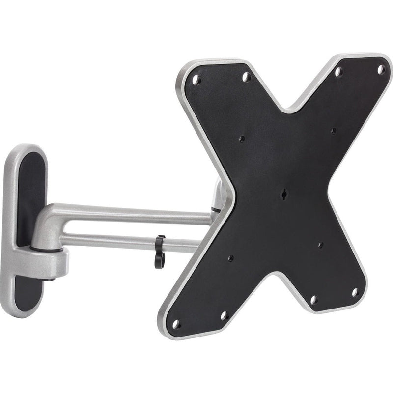 ProperAV TV Wall Bracket 23- 46" Swing Arm Tilt 15 VESA Max 200x200 Silver