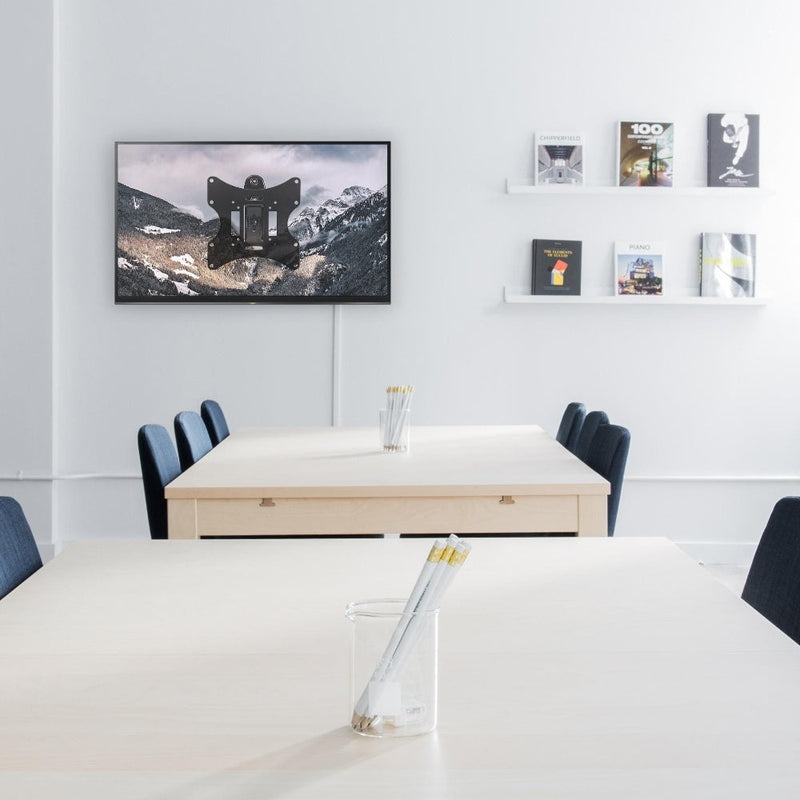 ProperAV TV Wall Bracket 23-46" Swing Arm Tilt 20 VESA Max 200x200 Black