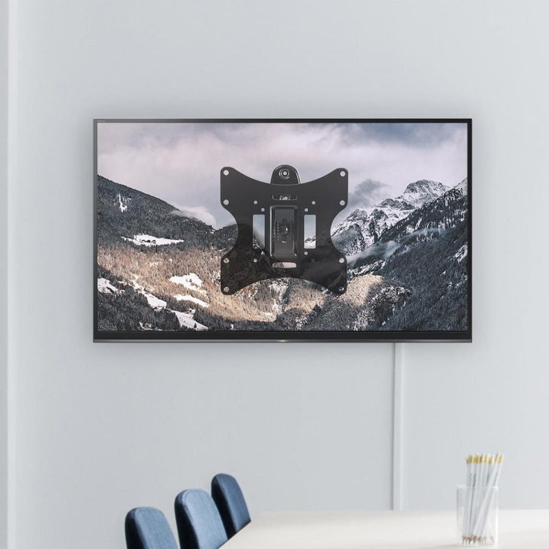 ProperAV TV Wall Bracket 23-46" Swing Arm Tilt 20 VESA Max 200x200 Black