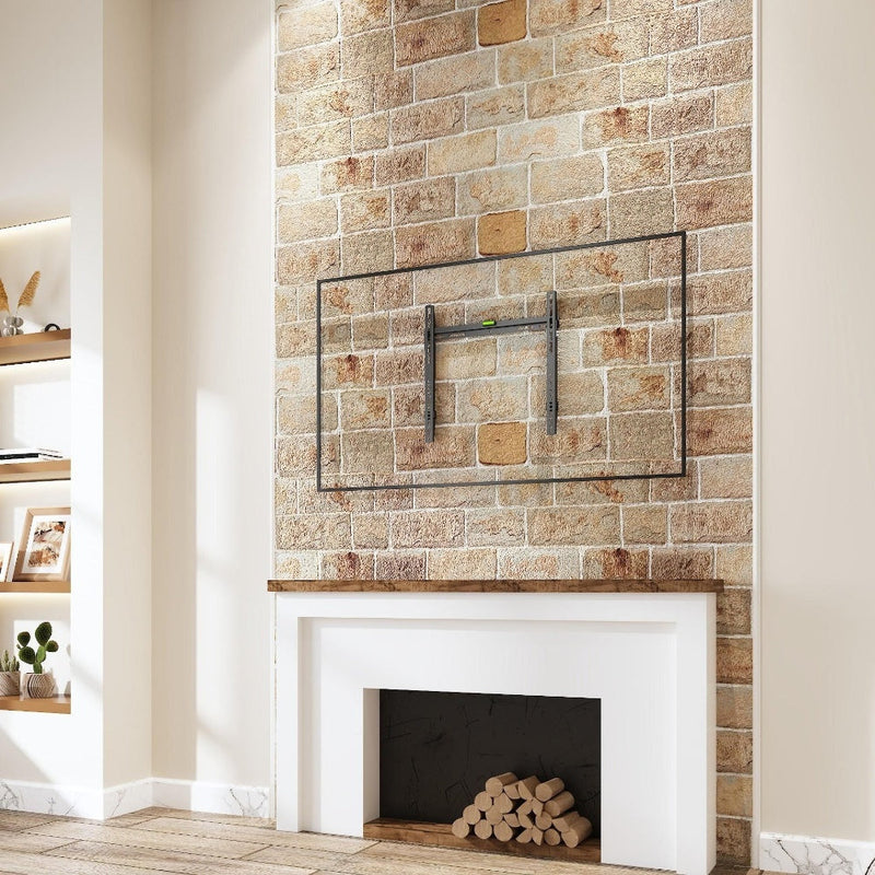 ProperAV Flat TV Wall Bracket Slim Profile 32- 55"  VESA Max 400x400 Black