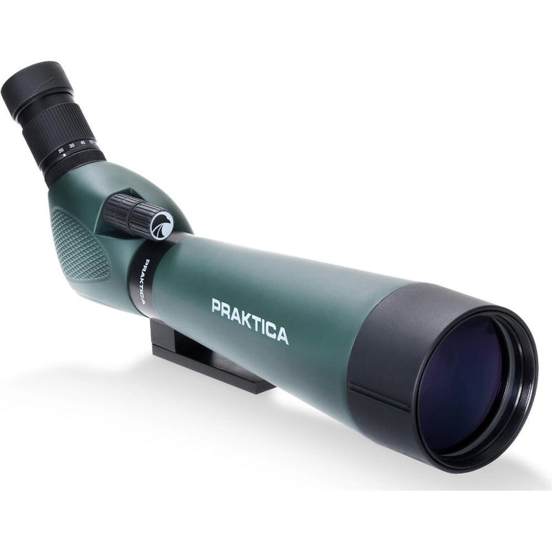 PRAKTICA Highlander 20-60x80mm Spotting Scope Angled Fully Multi Coated Optics - Green
