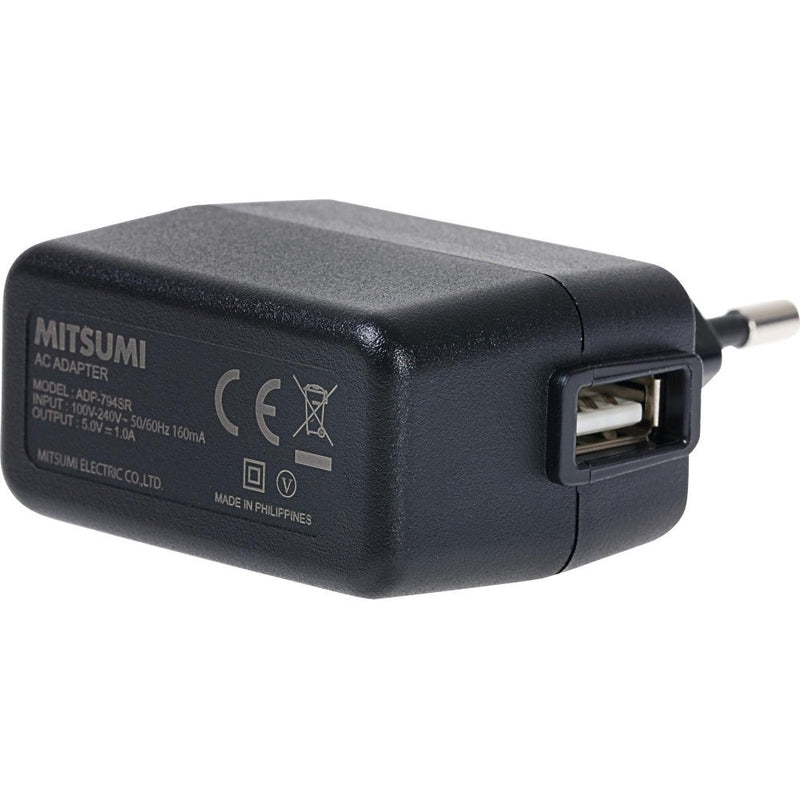 Praktica USB-A EU Wall Charger 5V 1Amp 100-240V