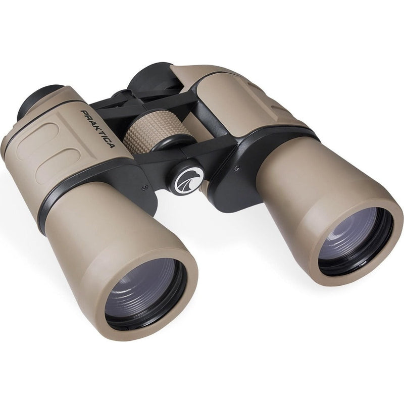 PRAKTICA Falcon 12x50mm Porro Prism Field Binoculars - Sand - Binoculars Only