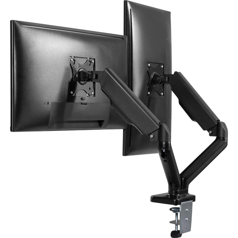 ProperAV Desk Monitor Mount Dual Articulated Swing Arms 17''- 32'' VESA Max 100x100