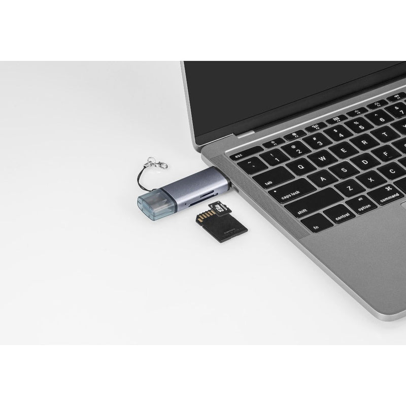 Maplin USB-C and USB-A 3.0 SD Multi Card Reader SDXC/ SDHC/ MicroSDXC/ MicroSDHC/ UHS-I