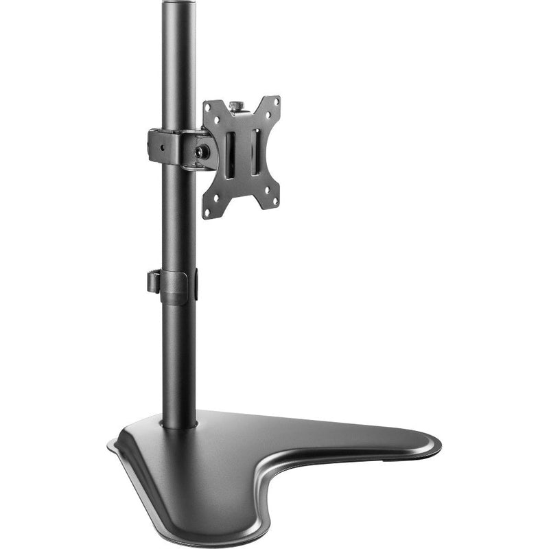 ProperAV Desk Monitor Mount with Free Standing Base 17"- 32" VESA Max 100x100