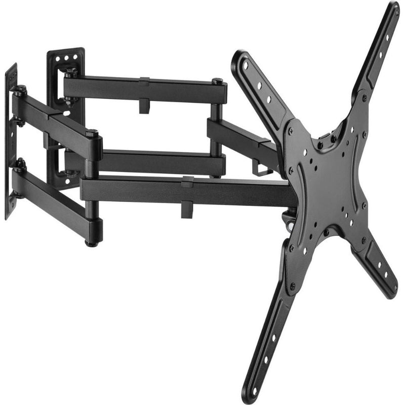 ProperAV Heavy Duty Swing Arm Corner TV Wall Bracket  23"- 55" VESA Max 400x400 Black