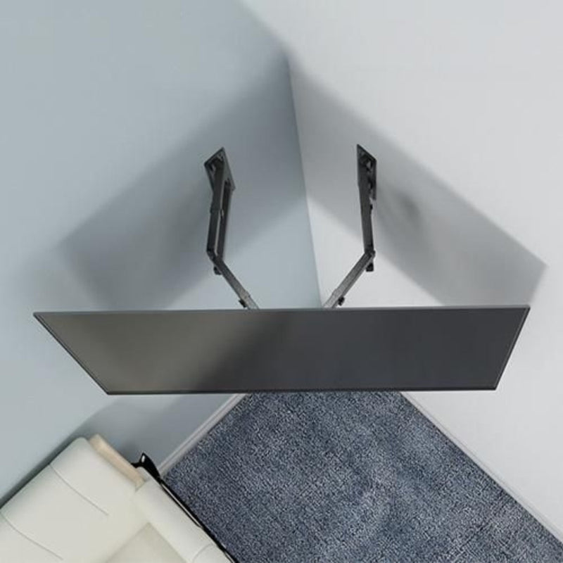ProperAV Heavy Duty Swing Arm Corner TV Wall Bracket  23"- 55" VESA Max 400x400 Black