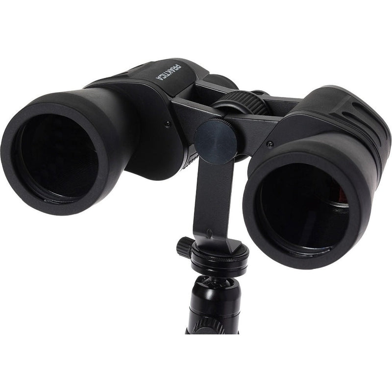 PRAKTICA Falcon 12x50mm Multi Coated Porro Prism Field Binoculars - Black - Binoculars & Tripod Mount