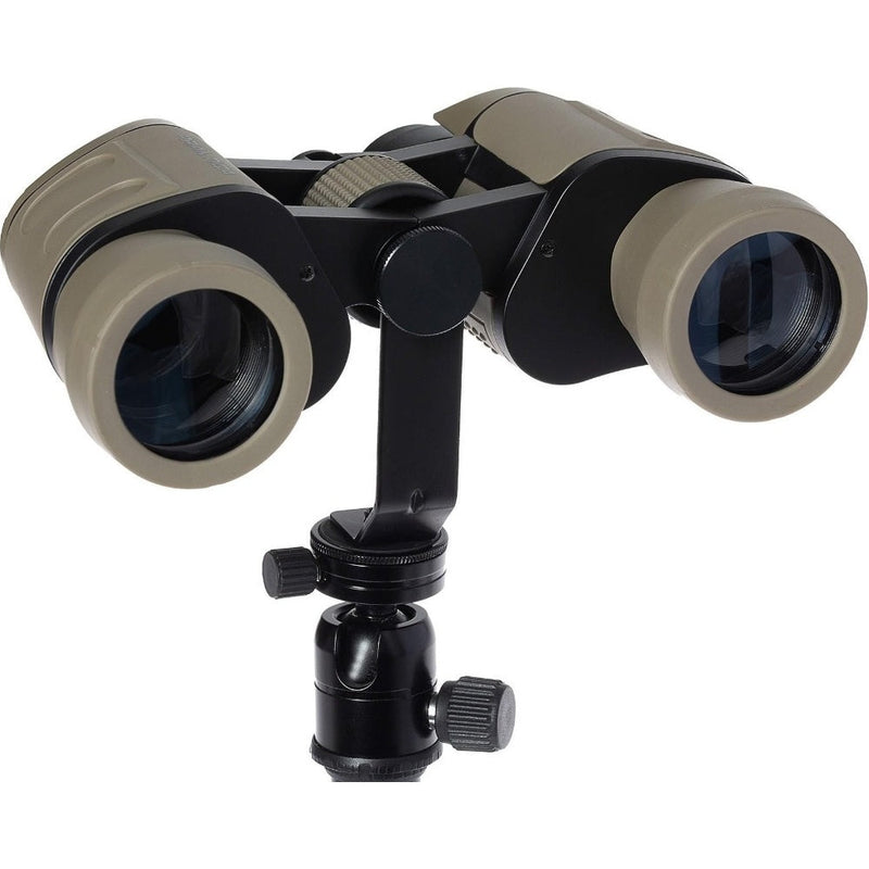PRAKTICA Falcon 8x40mm Wide Angle Porro Prism Field Binoculars - Sand - Binoculars & Tripod Mount