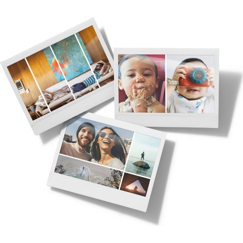 Fujifilm Instax Link Wide Printer - Ash White - Printer & 20 Shot Pack