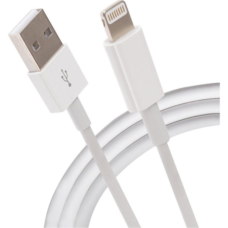 Maplin Lightning Connector to USB-A Charging Cable White - 0.5m
