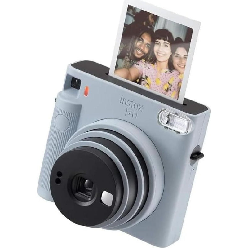 Fujifilm Instax Square SQ1 Instant Camera - Glacier Blue - Camera & 20 Shot Pack