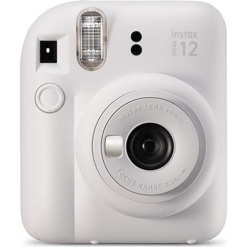 Fujifilm Instax Mini 12 Instant Camera - Clay White - Camera & 40 Shot Pack
