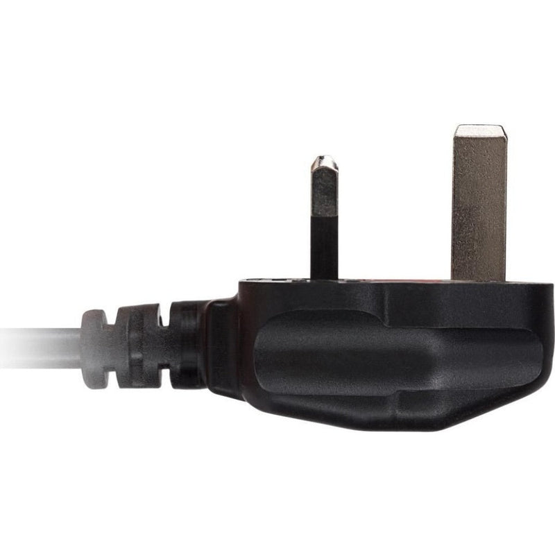 Maplin Power Lead IEC C13 Female Plug to UK 3 Pin Mains Plug - 3m, 13 Amp Fuse