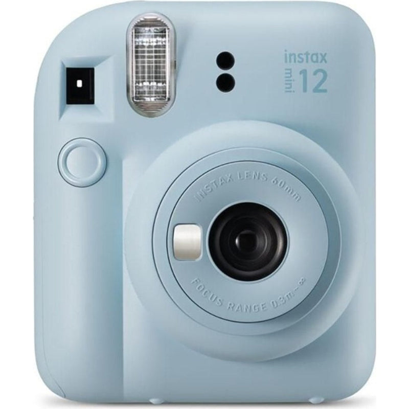 Fujifilm Instax Mini 12 Instant Camera - Pastel Blue - Camera & 60 Shot Pack