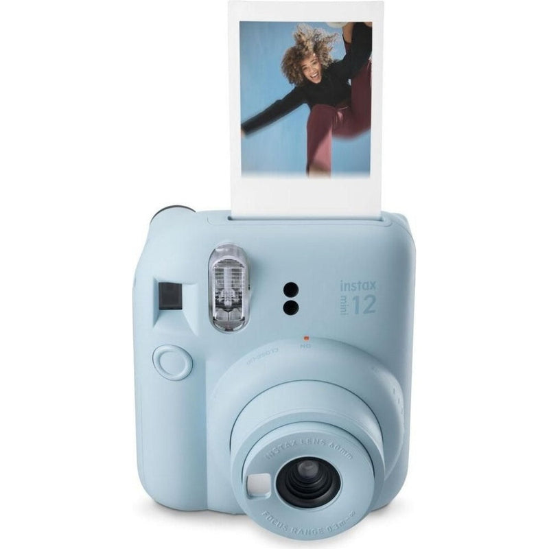 Fujifilm Instax Mini 12 Instant Camera - Pastel Blue - Camera & 60 Shot Pack