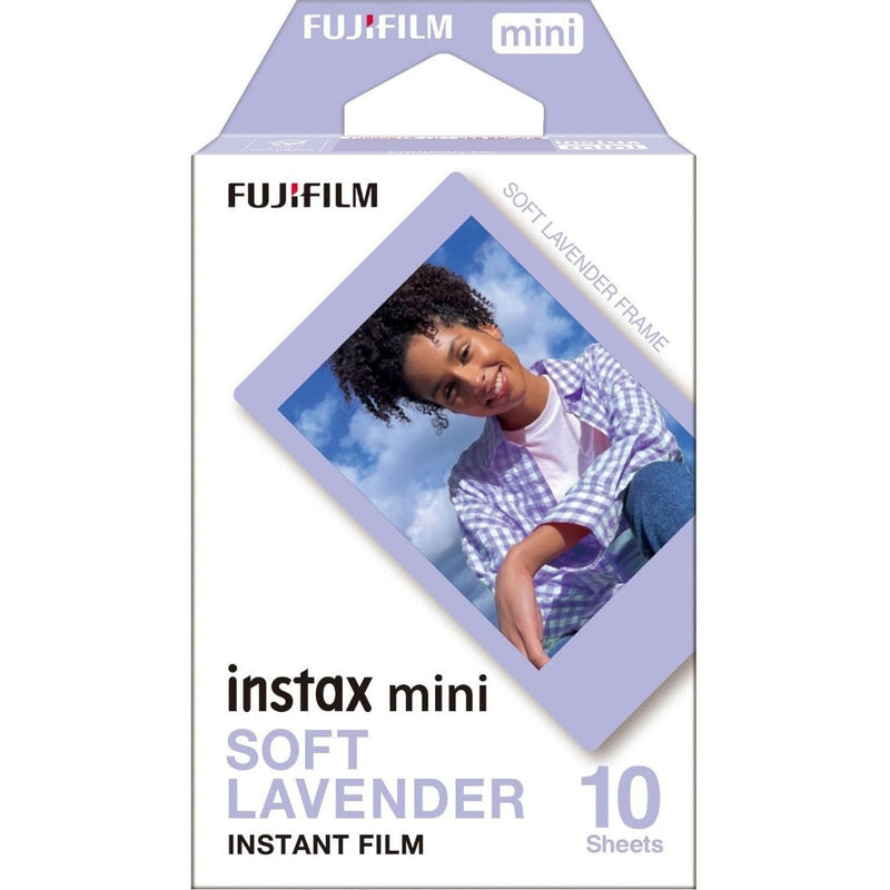 Fujifilm Instax Mini Instant Photo Film - Soft Lavender - Pack of 30