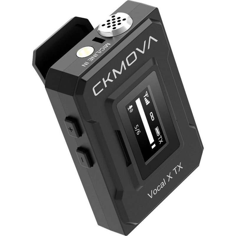Maplin CKMOVA VOCAL X V1 Ultra Compact 2.4GHZ Dual Channel Wireless Microphone System 1x Transmitter 1 x Receiver Kit
