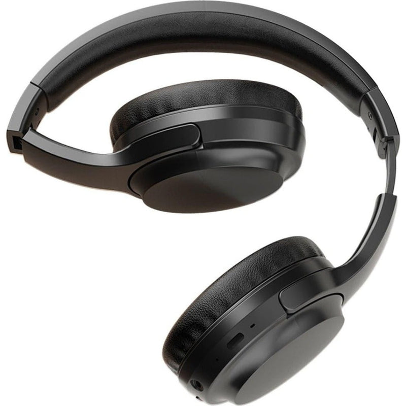Maplin Wireless Headphones Bluetooth V5.3  Noise Cancelling Black