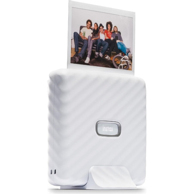 Fujifilm Instax PAL Digital Camera with Link Wide Printer Bundle - Ash White