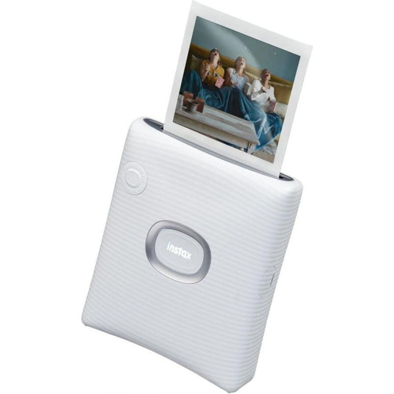 Fujifilm Instax PAL Digital Camera with Square Link Printer Bundle - White