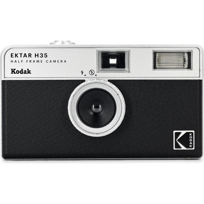 Kodak Ektar H35 Film Camera - Black - Camera & 1x 36 Exposure 35mm Film