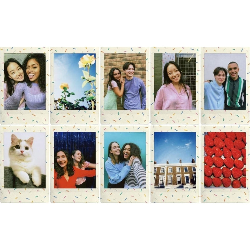 Fujifilm Instax Mini Instant Photo Film - Mini Sprinkles - Pack of 30