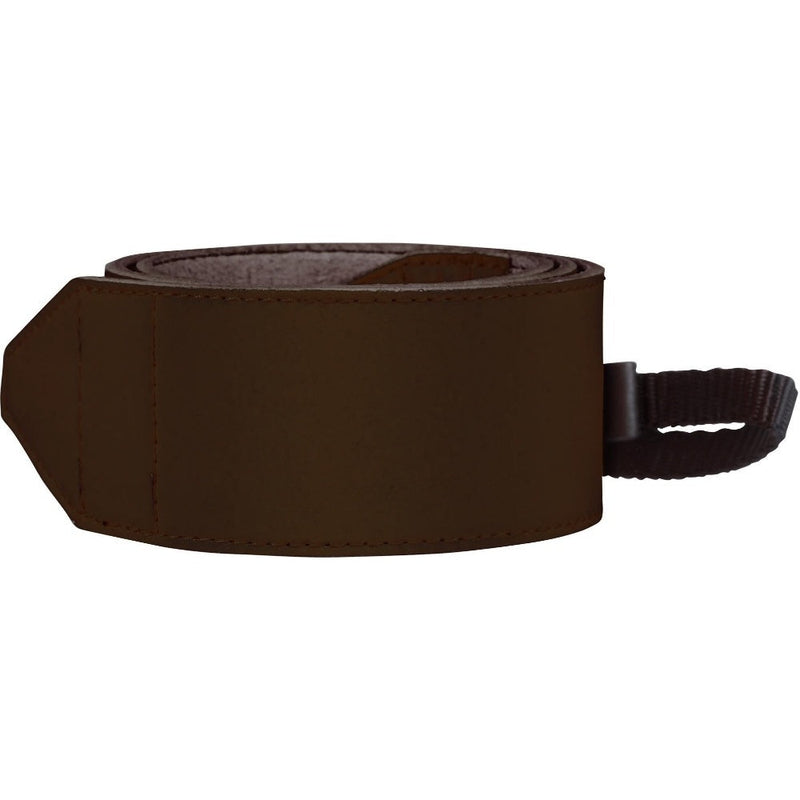 PRAKTICA Genuine Leather Camera Neck Strap 100mm Wide x 40mm - Brown