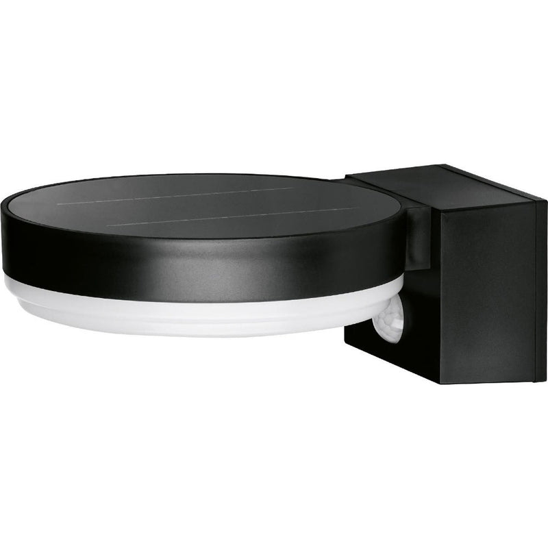 4lite Antheia Solar Sleek IP54 LED Outdoor Wall Light with Built in PIR Motion Sensor - Pack of 2