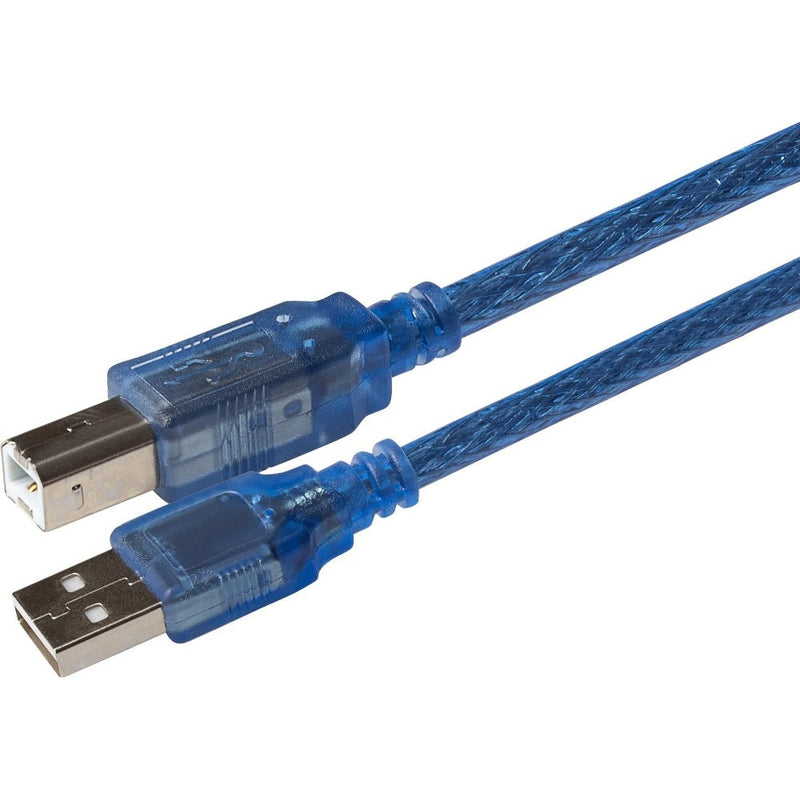 Maplin USB-A to USB-B Cable V2.0 1m Blue