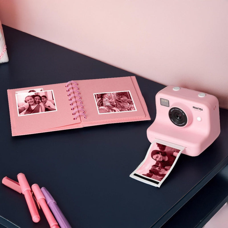 Praktica 5 Pack of Sticker Photo Film Rolls - Pink