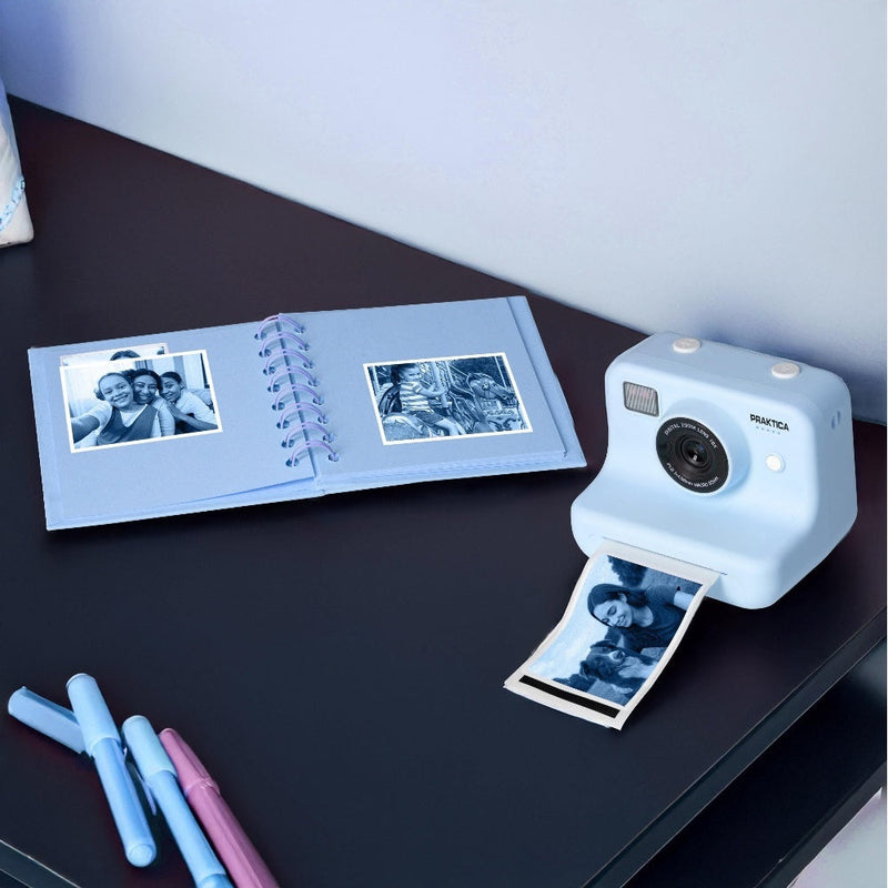Praktica 5 Pack of Sticker Photo Film Rolls - Blue