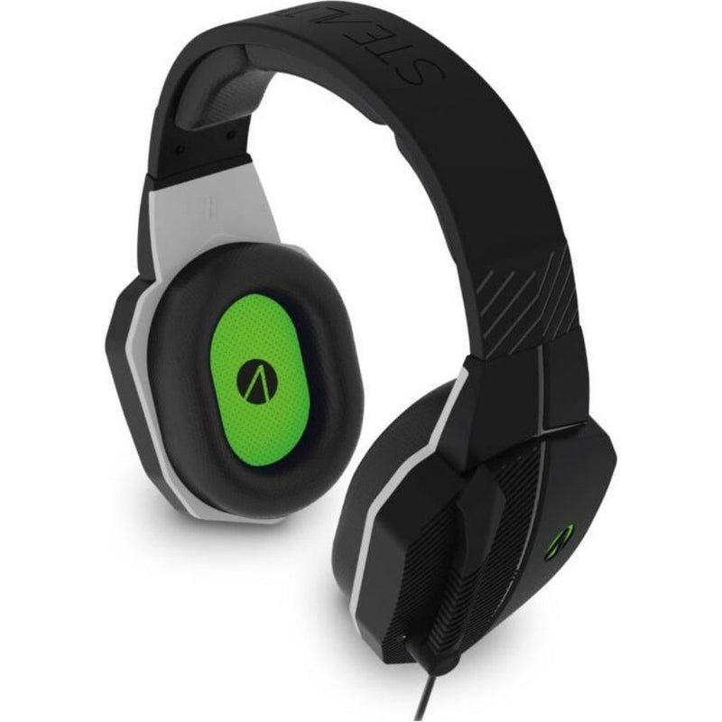 Stealth Phantom X Premium Stereo Gaming Headset - Black and Green