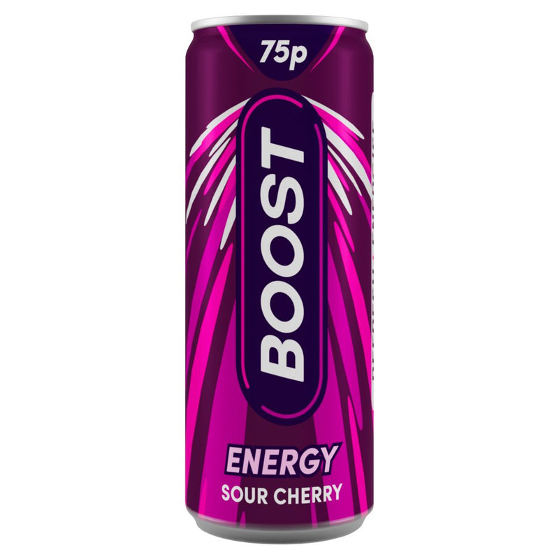 24 x Boost Energy Cherry Can - 250ML