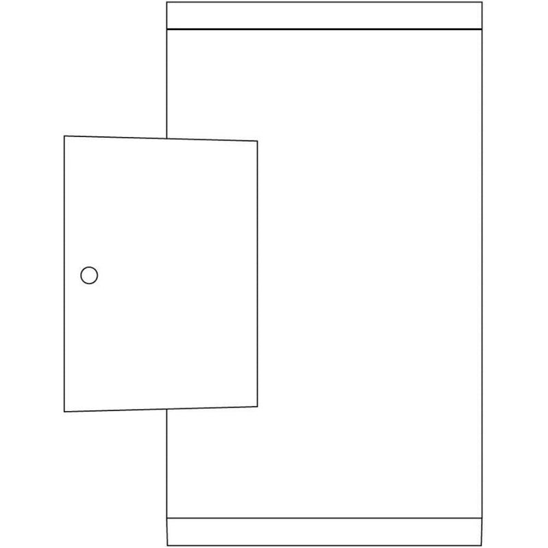 4lite Up/Down Outdoor LED Wall Light - Single