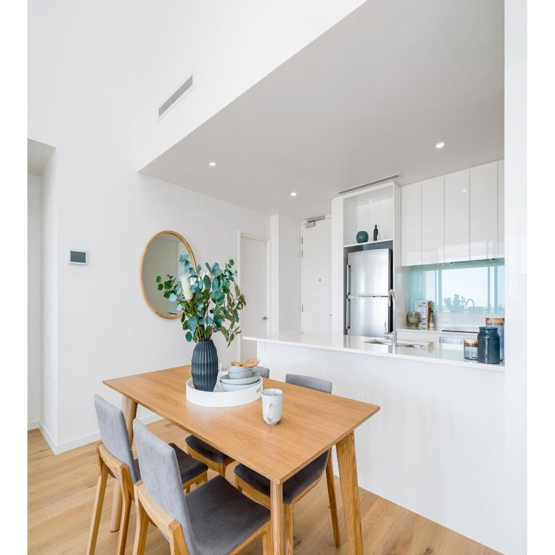 4lite WiZ Connected Fire-Rated IP20 GU10 Smart Adjustable LED Downlight - Satin Chrome - Single