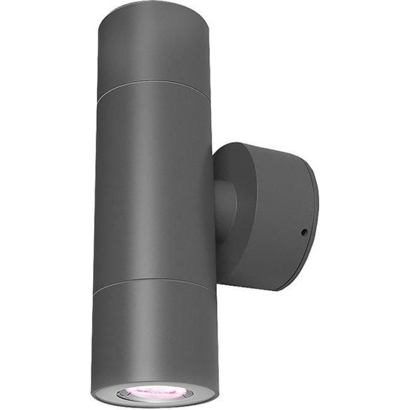 4lite WiZ Connected WiFi LED GU10 IP44 Outdoor Up & Downlight - Single