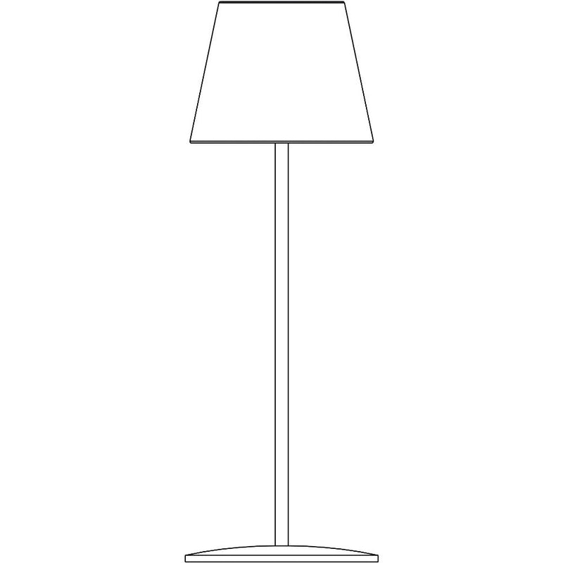 4lite USB Cordless Table Lamp - Black
